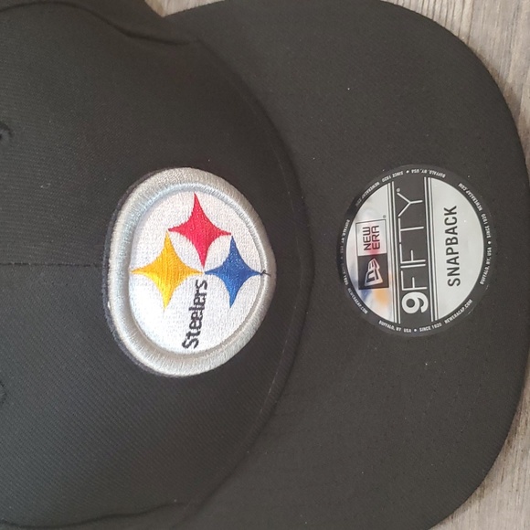 New Era 9Fifty Pittsburgh Steelers  SnapBack Baseball Hat/Cap - Picture 2 of 5